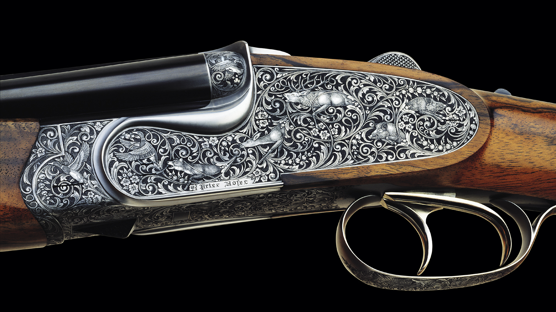 Peter Hofer Spezialdoppelbüchsdrilling