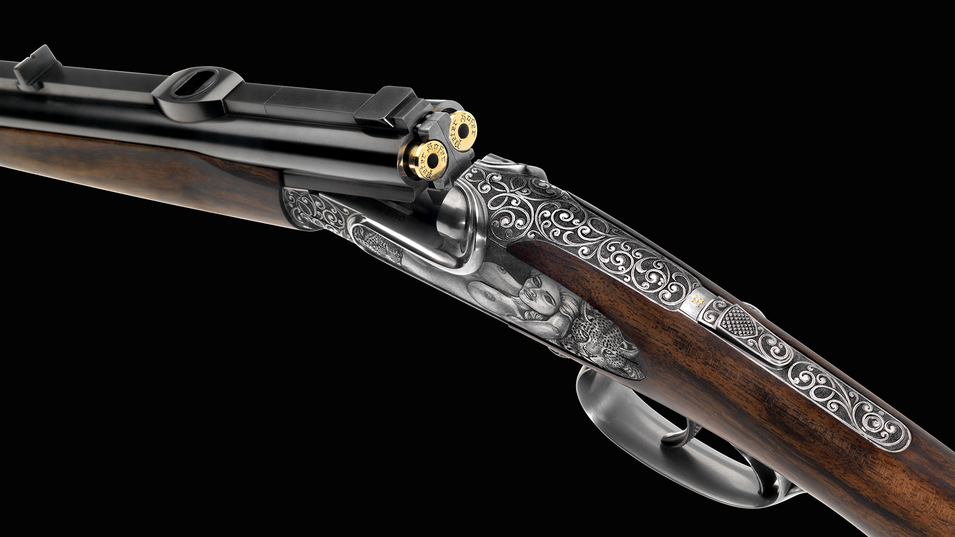 Peter Hofer weltweit leichteste und kleinste Doppelbüchse