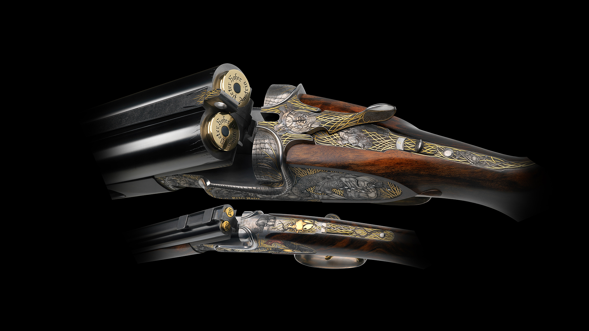 Peter Hofer Doppelbüchsen Set